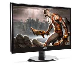 MONITOR 18.5 LED AOC E950SW WIDE PRETO PIANO